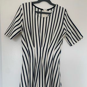 Cute striped mini dress